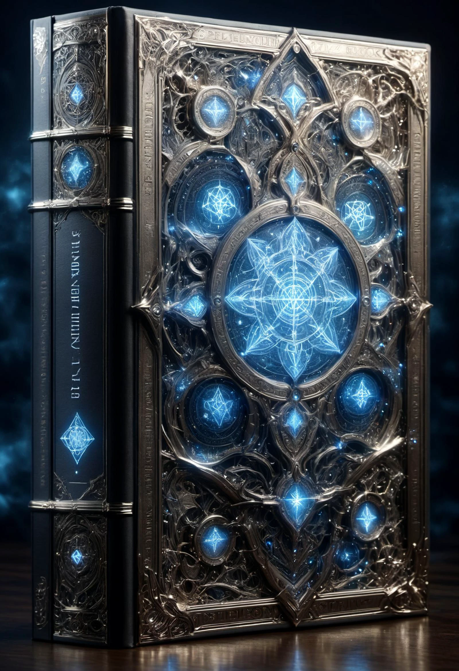 DonMT3chC057ruc7sXL spellbooks, foil stamping, zamonium (a fictional element), slipcases <lora:DonMT3chC057ruc7sXL:0.8>