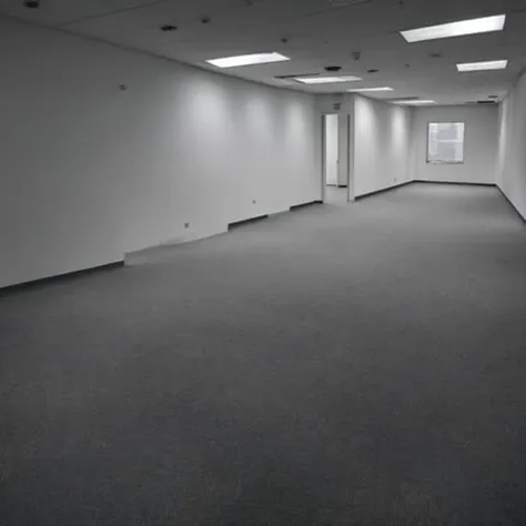 <lora:liminalspaces2:1>,  liminalspaces, 

An empty, deserted office building, with rows of empty cubicles and silent phones. The atmosphere is one of desolation and loneliness, as the camera explores the vast, silent space.