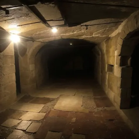<lora:liminalspaces2:1>, liminalspaces,
A dimly lit, subterranean wine cellar filled with dusty bottles and cobwebbed corners. The sense of timelessness and forgotten history is palpable as the camera pans over the neglected space.