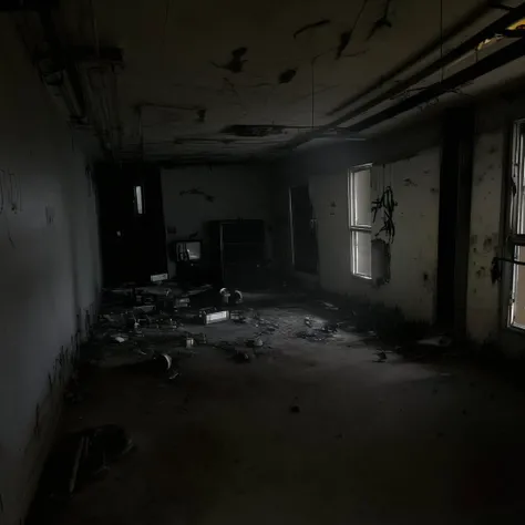 <lora:liminalspaces768:1> , liminalspaces,
Dark and Twisted Laboratory: The camera shows a dark and twisted laboratory, with broken equipment and strange symbols carved into the walls. The air is thick with the smell of chemicals and decay, and the only sound is the occasional drip of liquid from the ceiling.