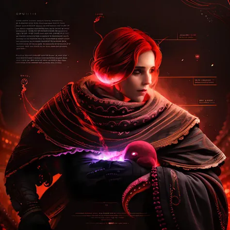 WTriss, (WTriss has an octopus plushie in is hand:1.3), (style-swirlmagic:0.8), solo, upper body, looking away, detailed background, detailed face, (victorian theme:1.1), false confidence, investigator of the unknown, tattered adventuring gear, gloves, dark color scheme, ancient apocalyptic prophecy,,psychological struggle, antique glyphs, shadowy tendrils in background, low light, early 20th century mysterious Lovecraftian atmosphere, realistic:1.3 <lora:WTriss:0.75>, <lora:TeddyBear:0.4>,  <lora:J_diagram:0.8>, J_diagram, bioluminescent,