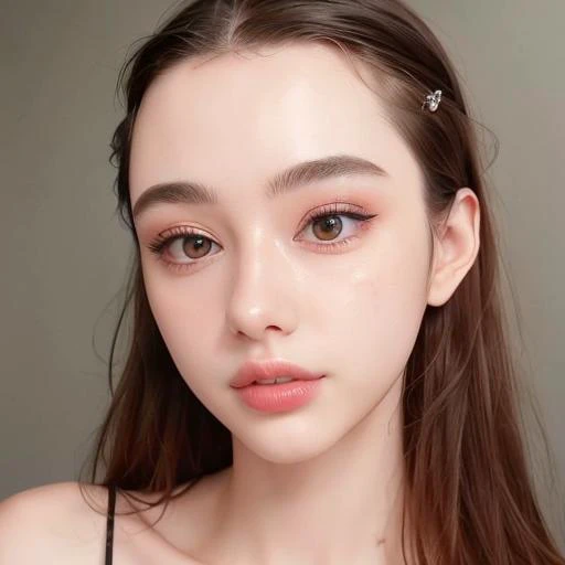 <lora:dashaTaran_v10:0.7>, realistic, upper body, pale skin, realistic humid skin, extremely detailed face, extemely detailed eyes, v-shaped slim face, kpop makeup, BREAK, lanky, 173cm, 49kg, supermodel shape, 8.5 heads figure