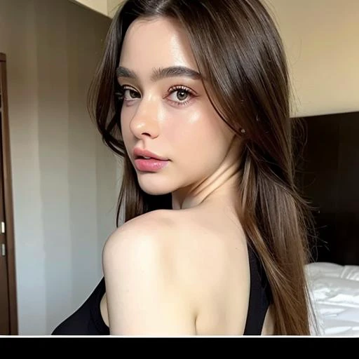 <lora:Dasha:1> 1girl, long_hair, solo, breasts, looking_at_viewer, lips, realistic, upper_body, brown_eyes