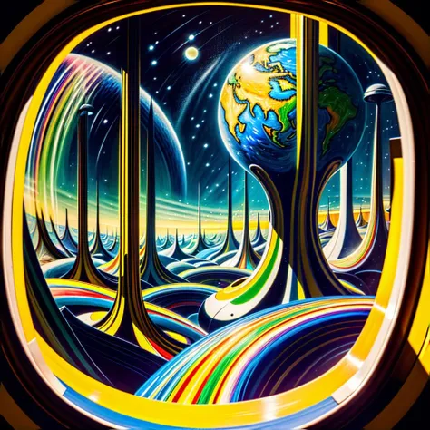 1930s \(style\), painting \(medium\), (detailed:1.2), (colorful:1.2), illuminated, (fascinating:1.2),(futurism), (impressionist:1.1), (surreal:1.1), cute, (black:1.2), (attractive:1.2), (majestic:1.1), (magnetic:1.2)