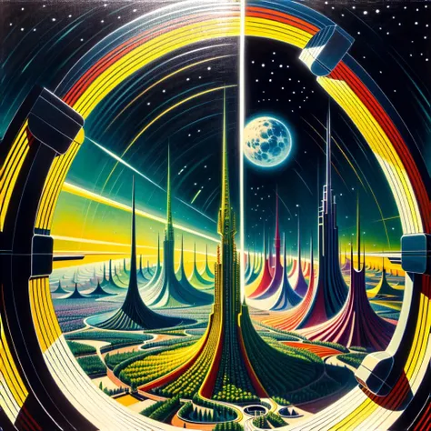 1930s \(style\), painting \(medium\), (detailed:1.2), (colorful:1.2), illuminated, (fascinating:1.2),(futurism), (impressionist:1.1), (surreal:1.1), cute, (black:1.2), (attractive:1.2), (majestic:1.1), (magnetic:1.2)