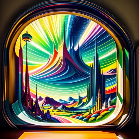 1930s \(style\), painting \(medium\), (detailed:1.2), (colorful:1.2), illuminated, (fascinating:1.2),(futurism), (impressionist:1.1), (surreal:1.1), cute, (black:1.2), (attractive:1.2), (majestic:1.1), (magnetic:1.2)