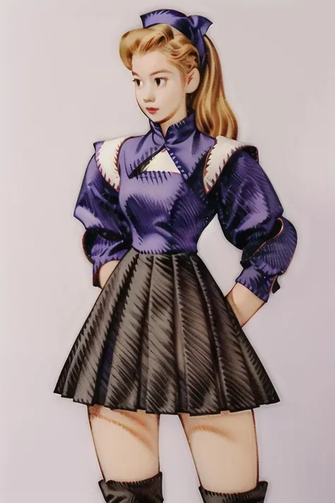 <lora:v1.8_NAI+v2.5_NAI:1><lora:pinup_girls_v1.0:0.4>1girl, knight, wide hips, pleated dress