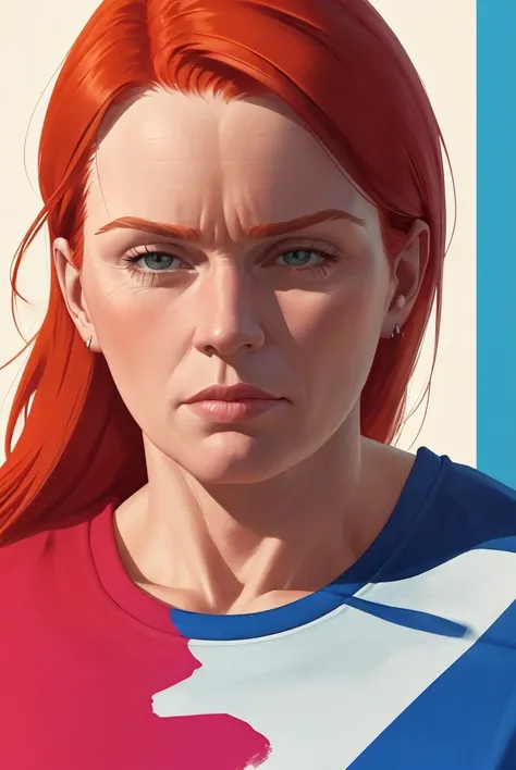 head portrait of aged down k31r4sr0v2 wearing casual clothes engaging in exercise, , bright colors (masterpiece:1), (best quality:1), high contrast, strong shadows, outlines, <lora:realistic:0.3>, <lora:sharpen-soften:-0.3>, <lora:GoodHands-beta2:0.8>, <lora:novel_bright:0.3>