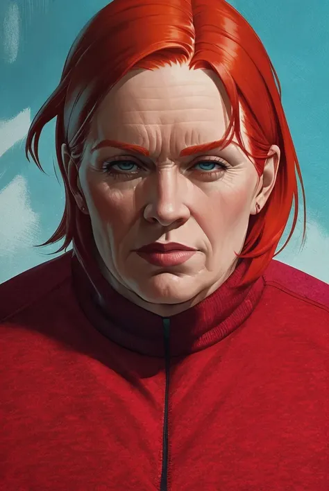 head portrait of aged down k31r4sr0v2 wearing casual clothes engaging in exercise, , bright colors (masterpiece:1), (best quality:1), high contrast, strong shadows, outlines, <lora:realistic:0.3>, <lora:sharpen-soften:-0.3>, <lora:GoodHands-beta2:0.8>, <lora:novel_bright:0.3>