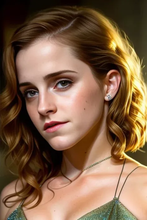 (masterpiece), (highest quality), (best quality), (sharp focus), (soft lighting), (A fullbody photo of EmWat69:1.1)+, 1girl, small breasts, (long wave hair), glitter, (tied up), intricate, 8k, highly detailed, volumetric lighting, digital painting, intense, sharp focus, art by artgerm and rutkowski and alphonse mucha, cgsociety