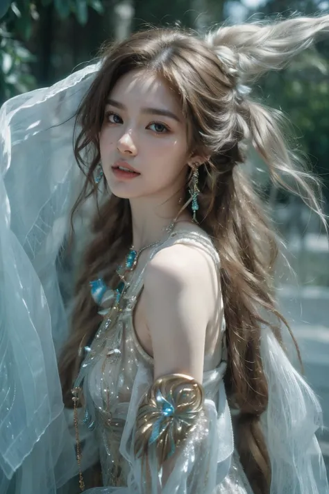 (Best quality, 8k, Masterpiece, UHD:1.2),Photo of Pretty elf, <lora:lowra_v10:0.4>,(Detailed long hair),(hair blowing in the wind),ultra detailed brown eyes,ultra detailed human face,ultradetailed teeth, detailed face,earrings,nsfw,dress,dynamic pose,garden <lora:elf dress:0.7> <lora:MengX girl_Mix_V40:0.7> <lora:_20230805154543:0.6>