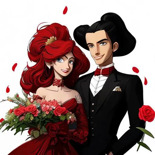 two hearts with flowers and ribbon on a white background, by :5 sexy: 7, beautiful avatar pictures, red ink, , 240p, a handsome, bomb, 27, tv!, gothic!!, sunday, insignia, detailed -4, plan, sage, r&b, very clean, just, come