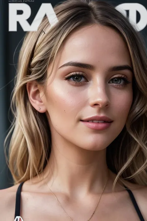 photo of beautiful (EPC4r0l1n4R31n3m3r:.99), a woman with perfect blonde hair, hair upsweep updo, wearing (Reflex Blue haik :1.1),((pervpulp15:1.2)), ( Quality Tumblr magazine cover:1.2), modelshoot style, (extremely detailed CG unity 8k wallpaper), professional majestic photography, (smile),((upper body)), (camera), 24mm, exposure blend, hdr, faded, extremely intricate, High (Detail:1.1), Sharp focus, dramatic, soft cinematic light, (upper body), (looking at viewer), (detailed pupils), 4k textures, soft cinematic light, adobe lightroom, photolab, elegant, ((((cinematic look)))), soothing tones, insane details, hyperdetailed, low contrast("I've got a bad feeling about this.":1.1), ("In Jernau we trust!":1.1), (zoom layer:1.1)