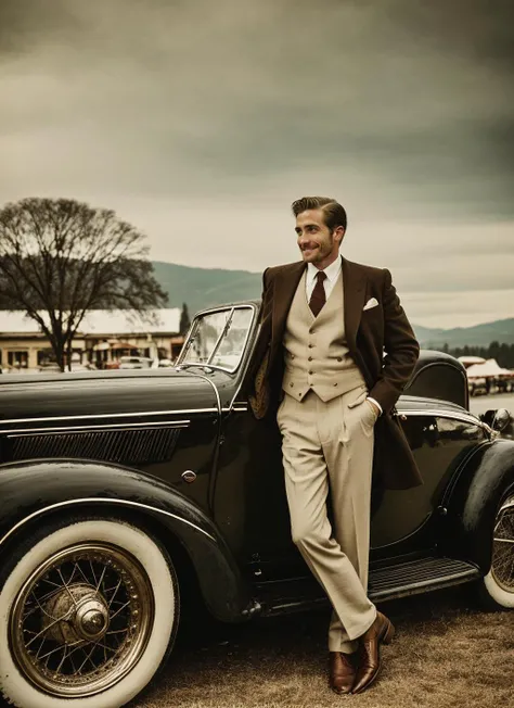 photo of sks man , vintage photography, nostalgic charm, timeless appeal, old-world aesthetics, classic elegance, warm tones, soft focus, aged textures, evoking nostalgia, historical ambiance, storytelling through imagery, vintage atmosphere, timeless compositions, authentic vintage look, professional technique
<lora:locon_jakegyllenhaal_v1_from_v1_64_32:1>