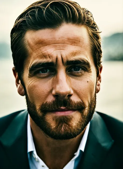 photo of sks man , Cinematic photography, movie mood, cinematic light, compelling composition, storytelling elements, conveys emotion, mood, and narrative depth, creating visually striking images that feel like still frames from a film <lora:locon_jakegyllenhaal_v1_from_v1_64_32:1>