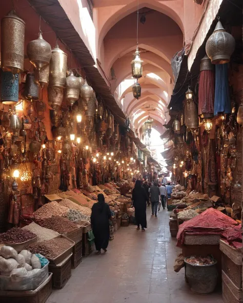 Suq in Marrakesh