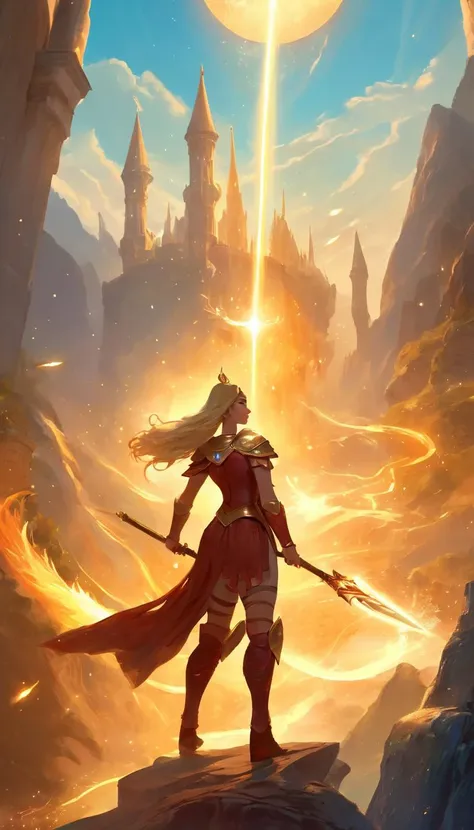 ethereal fantasy concept art of Cinematic scene, hero view, d2a amazon <lora:diablo_2_amazon_xl_v1:1>, action pose, detailed background, masterpiece, best quality, high quality, highres, absurdres . magnificent, celestial, ethereal, painterly, epic, majestic, magical, fantasy art, cover art, dreamy