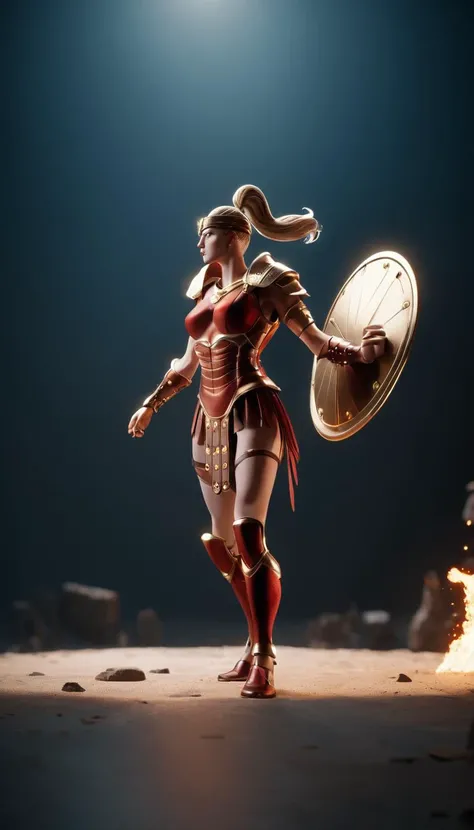 Cinematic scene, hero view, d2a amazon <lora:diablo_2_amazon_xl_v1:1>, action pose, detailed background, masterpiece, best quality, high quality, highres, absurdres, Photorealistic, Hyperrealistic, Hyperdetailed, analog style, detailed skin, matte skin, soft lighting, subsurface scattering, realistic, heavy shadow, masterpiece, best quality, ultra realistic, 8k, golden ratio, Intricate, High Detail, film photography, soft focus