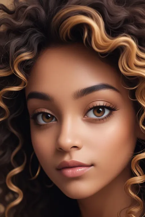 <lora:Sexy-Brazilian:0.8> long black curly hair,wild hair,brown skin, hazel eyes, full lips, eyelashes,golden hoop earings,party background,desaturated background,bokeh,dark theme,soothing tones,muted colors,high contrast,(natural skin texture, hyperrealism, soft light, sharp),(close-up shot) artistic photoshoot,(black cropped rockshirt,underboob,side boob), score_9_up, score_8_up