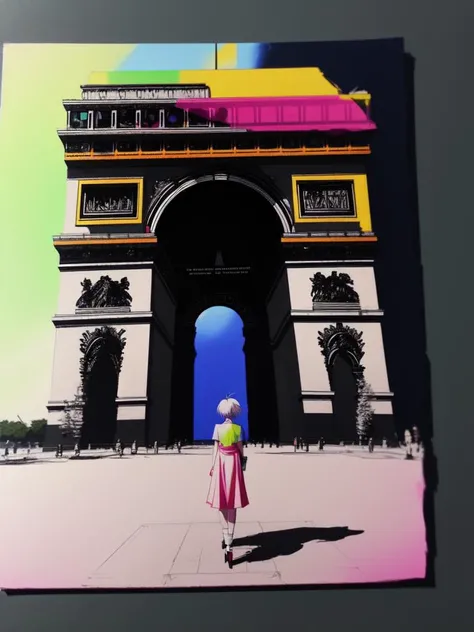 (Futurism:1.2), x-ray photography, neon, digital collage, desolate, Dreamworks, dark,
1girl, wearing developer outfits, (fluo colors hair, undercut hair:1.36), Various postures, ahegao, ideal ratio body proportions,
front view , in the (Etoile arc de triomphe:1.4),
500px,
autumn,
midnight,, best quality, beautiful and delicate lips, delicate fingers, detailed pupil, illustration, manga, anime, 2D, paintings, sketches, NaturalHand2-3500