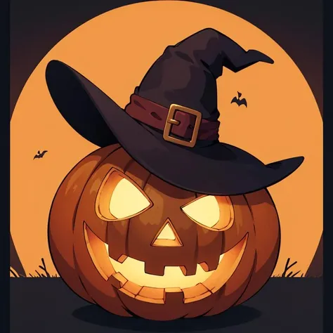 a pumpkin halloween image for coloring 
