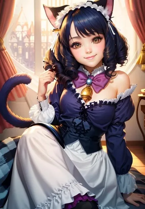 <lora:Show By Rock:0.8>, Cyan, smirk, (gorgeous, beautiful, enchanting:1.3)