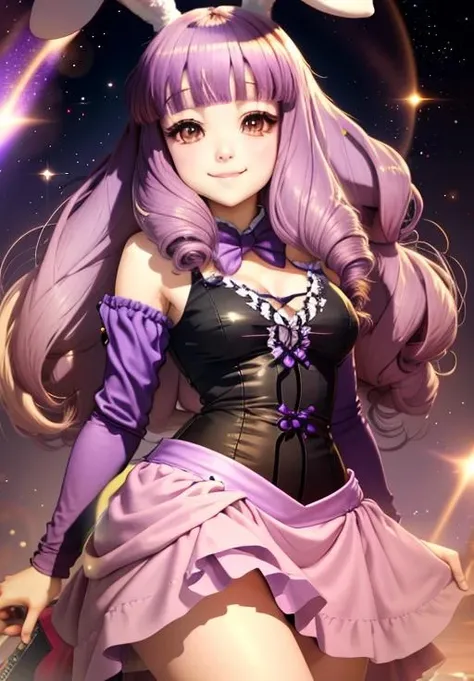 <lora:Show By Rock:0.8>, Chuchu, smirk, (gorgeous, beautiful, enchanting:1.3)
