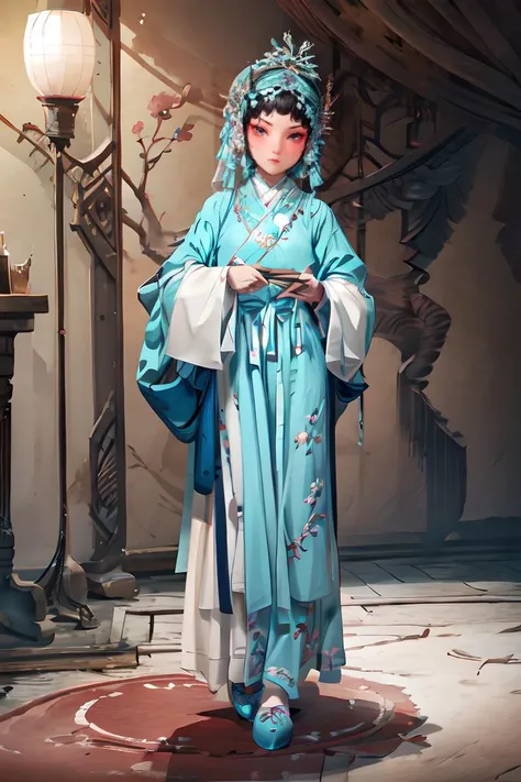 high detail, (detailed face), detailed eyes,((best quality, masterpiece)), beautiful and aesthetic, perfect lighting,full body, hyperrealism,dramatic lighting,<lyco:GoodHands-beta2:1.3>, 1girl, solo, looking at viewer,cute delicate face, sharp focus, girlface, stunning innocent symmetry face, slim waist, slim legs, <lora:more_details:0.3>,stylish pose, indoors background, <lora:xz1.5:1>, <lora:ancient_chinese_indoors:0.8>