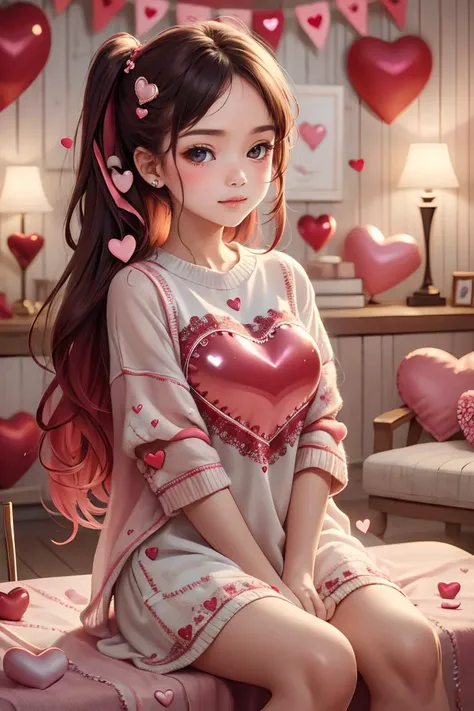 <lora:Valentines-day-style-darquelilly-v1:1>, valentinesdaystyle,heart,masterpiece,