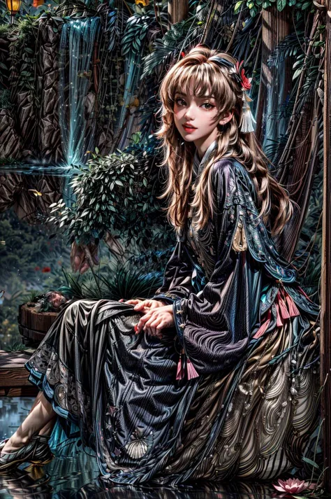 <(best quality, extremery best quality, masterpiece:1.4), (realistic, intricate details:1.4), (photorealistic:1.4), (extremely intricate:1.4), highres, ultra highres, ultra detailed, ultra-detailed, absurdres, incredibly absurdres, extremely detailed, high quality, high resolution, hyperrealistic, ultra-realistic, hyper-detailed, top quality, best, fine detail, massive detail, Highly detailed, extreme detailed, highest detailed, high-res, absolutely resolution, reflection, (refraction:1.4), (hyperrealism:1.4)>, BREAK, (1girl:1.3), solo, looking at viewer, (young cute beautiful 18-year-old girl:1.4), 3d face, (hand of Guido Daniele:1.4), beautiful girl, Beautiful face, pretty, girlface, kpop idol, supermodel, stunning innocent symmetry face, perfect body, medium breast, slim waist, slim legs, (high detailed skin:1.5), glowing eyes, goddess, natural skin texture, shiny skin, White skin, Beautiful detailed face, detailed face, real skin texture, cute delicate face, finely detailed face, golden ratio, golden ratio face, expressive eyes, perfect face, perfect skin, flawless face, clear face, shiny hair, pale skin, Proper body proportion, perfect anatomy, realistic skin texture, luscious lips, glossy lips, natural makeup, beautiful bright pupils, slender figure, intricate eyes, detailed pupils, detailed face and eyes, longeyelashes, blush, good hand, perfect hands, pretty face, beautiful female bodies, finely detailed skin, oily shiny skin, clean facial features, an extremely delicate and beautiful, cute & girly, beautiful detailed eyes, stars in the eyes, detailed simmetric eyes, perfect smooth skin texture, BREAK, (((((standing, (white/blue/red/black/green/pink/yellow chinese shirt),(white/blue/red/black/green/pink/yellow chinese long skirt), (dancing, smile, Pink hair, Pink eye, long hair, Pink eyelashes, Pink lips, Pink lip colour, Eyes glowing Pink, flat bangs, happy expression, warm smile), (lotus, hair ornament, water, dancing with butterfly, chinese traditional architecture, in the garden, floral background, brilliant colors, long_hair, nail_polish, jewelry, ancient art, chinese style), (night, Night time, moon light, Golden Hour, sky, landscape, aurora borealis, stars, outdoors, Chinese, Pink fireworks, Sakura tree background:1.4), (lake background, mountains, full moon background, night lake shore, river, forest, chinese style countryard, lanterns, pond, cobblestone pathway, building pavilion, chinese buildings, moutains, misty lake, ancient chinese background, puddle, after the rain, petals falling, wet grass and trees, flower sea, in a meadow, waterfall, breeze, flying splashes, flying petals, leaves, bloom, bloom effect, surrounded by heavy floating petal flow, petal, Pink butterfly, flower, detailed beautiful grassland with petal, flowers, plants, Pink rose, many Pink roses, leaves falling from the tree, dust is drifting, ethereal, scenery, nature, mysterious background:1.4), (iridescent colors, Iridescence, blush, mysterious, fantasy background, fantasy, open mouth:1.2), (fog, wind:1.2), (Luminescent Particles:1.3), (fullbody:1.2), (eye focus, face focus, character focus, close-up face:1.2), (dutch angle, cowboy shot:1.3), colorful refraction)))), BREAK, <cinematic portrait, analog film photography, film emulation, bokeh, blurry noise background, watercolor, available light, detailed light, volumetric fog, beautiful lighting, Rembrandt lighting, Cinematic, pixel art, game art, key visual, surreal, PBR Texturing, Anisotropic Filtering, Maximum Clarity And Sharpness, Albedo And Specular Maps, Multi-Layered Textures, Surface Shading, Sub-Pixel Convolution, Sub-Pixel Convolution, Accurate Simulation Of Light-Material Interaction, blurry foreground, broad light, volumetric light effect, matte painting, perfectly defined features, volumetric lighting, Tone Mapping, Lumen Reflections, Global illumination, Ray Tracing, Screen Space Global Illumination, Accent Lighting, 32k, Natural Lighting, volumetric, cinematic masterpiece, Rule of thirds, high dynamic range, Multi-exposure HDR capture, cinematic render, game cg cinematic, atmospheric perspective, movie scene, epic dynamic frame, motion blur, ((cinematic look, Film look)), rim light, 4k textures, adobe lightroom, photolab, insane details, hyperdetailed, exposure blend, professional color grading, professional color correction, aerial perspective, particles and dust in beams of light, cinematic scene, dynamic lighting, sharp details, lomography, soft focus, light leaks, bold hues, atmospheric depth, (explosive light and shadow:1.2), aesthetics, intricate designs, ultra realistic digital art, (zentangle, mandala, tangle, entangle), (fractal art), elegant, vivid colours, floating particles, particles, dramatic, epic, (ink drawing, oil painting detailed), (dramatic lighting:1.2), RAW, huge filesize, extremery detailed CG, Photo, 8k uhd, cinematic atmosphere, trending on artstation, award-winning glamour photograph, highly detailed photo, official art, beautiful and aesthetic, unity 8k wallpaper, beautiful, highly detailed CG illustration, best illustration, intricate, Amazing, emotional, analog, painting, digital painting, concept art, Oil Painting, illustration, Classical art, Renaissance, Romanticism, Neoclassicism, Color Palette, depth and contrast, Vibrant colors, saturated, rich saturation, color harmony, vivid palette, concept-art, design style, detail character, concept render, colorful, analog photography, dreamy atmosphere, specular highlights, atmospheric lighting, (dynamic angle, dynamic pose :1.3), (shiny, clothes reflecting light, lens flare, bloom effect, light particle, lens glare:1.3), realistic lighting, cinematic light, (cinematic lighting), light in the face, soft lighting, saturated colors, detailed background, sharp focus, 8k high definition, perspective, Master Composition, roughness, post-processing, soft shadows, realistic shadows, ambient occlusion, ray-tracing, subsurface scattering, photon mapping, physically-based rendering, octane rendering, unreal engine 5, ue5 rendering, Adobe After FX, dslr, RTX, Best character details, radiosity, sharp, antialiased, RAW photo, HDR, 8k, 4k, (((Photographed by Roger Deakins, using a RED Monstro 8K VV camera and a series of high-end lenses))), ((Hasselblad photography)), (film grain:1.4), Kodak portra 400, ((Fujifilm X-T5)), professional photograph, depth of field, caustics, Broad lighting, diffuse lighting, rim lighting, two tone lighting, textile details, visible pores, high resolution scan, professionally color graded, photographic reality, automatic white balance, best lighting, detailed shadow, high contrast, strong light and shadow>, (PureErosFace_V1:0.5), (ulzzang-6500:1), <lora:epiNoiseoffset_v3:2>, <lora:add_detail:2>, <lora:hipoly_3dcg_v7-epoch-000012:0.6>, <lora:hanfu_ming:1>, kbxll, <lora:more_details:1>