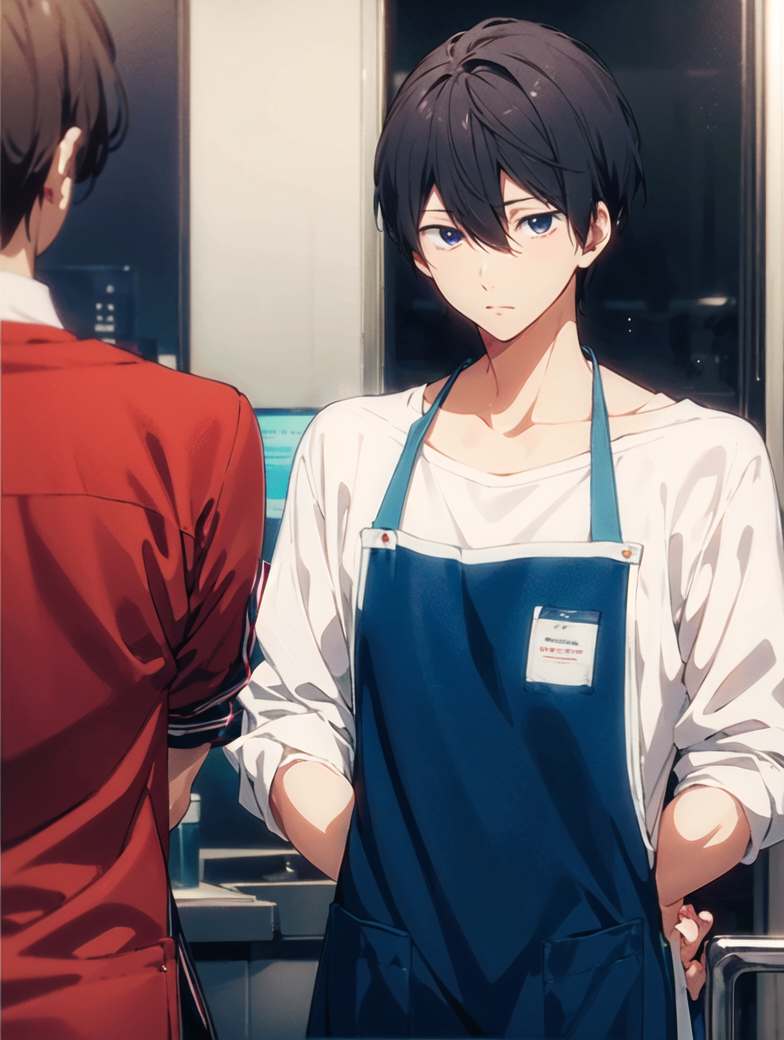 Haruka Nanase 七瀬 遙 - Free! LoRA V2 (Trained with Anime-final-version)