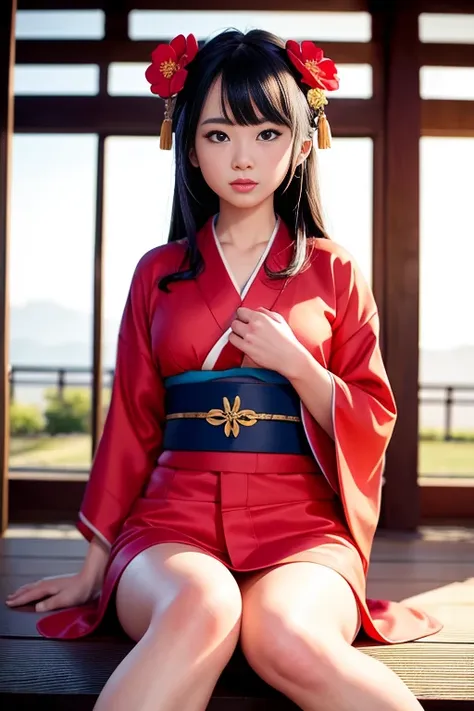 neko girl, (kimono:1.4), sits at an ancient temple,(masterpiece), (photorealistic: 1.3), ultra-detail, (high detail Skin Detail: 1.2), (Best Quality: 1.0), (Ultra High Definition: 1.0), (Masterpiece), (Photorealistic: 1.3), Super Detail, (High Skin Detail: 1.2), (Best: 1.0), (Super Fine: 1.0),