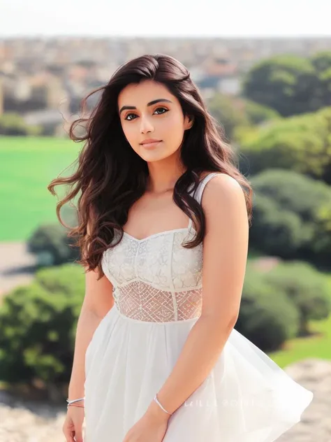 divi_k <lora:divi_k23:0.9> modelshoot style, outdoors, sunlight, beautiful landscape