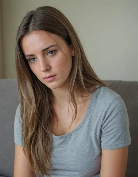<lora:Bailey:.7>, simple background, dark background, upper body, at front, portrait, <lora:GoodHands-vanilla:0.8> better_oppai, Linen blouse, long hair
Closed eyes and a subtle, melancholic frown, hinting at a heart heavy with unspoken emotions.