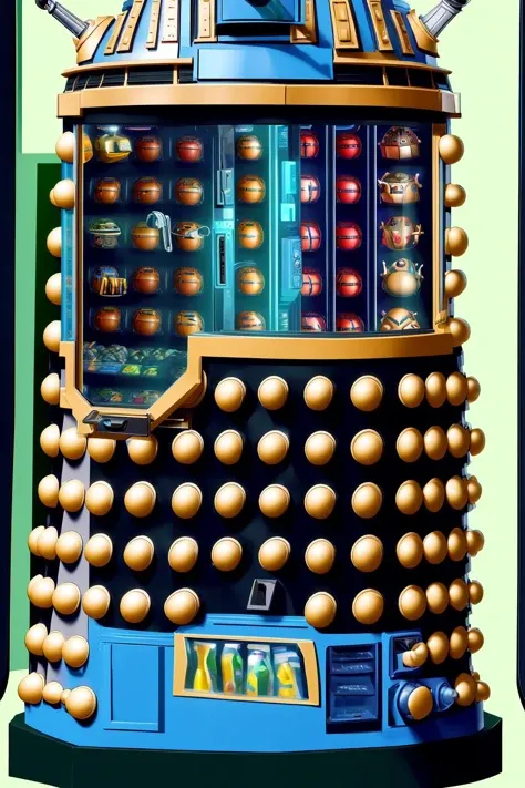 <lora:dalek:1> dalek, (vending machine:1.3)