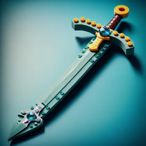 a lego sword, <lora:LegoXL-v1:1>