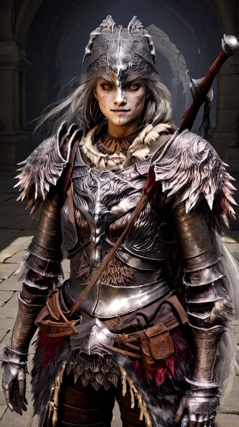 1girl wearing rwolf-outfit,
weapon over shoulder,
looking at viewer,proud, confident, frightening,
enigmatic smile,
epic fantasy,
<lora:armorify:1>
<lora:w3ers:0.8>w3ers,
<lora:Realistic000003_1_2.5DAnime_0.05_Merge1:0.8>
<lora:woafu_plushify_sdxl_v02:1>