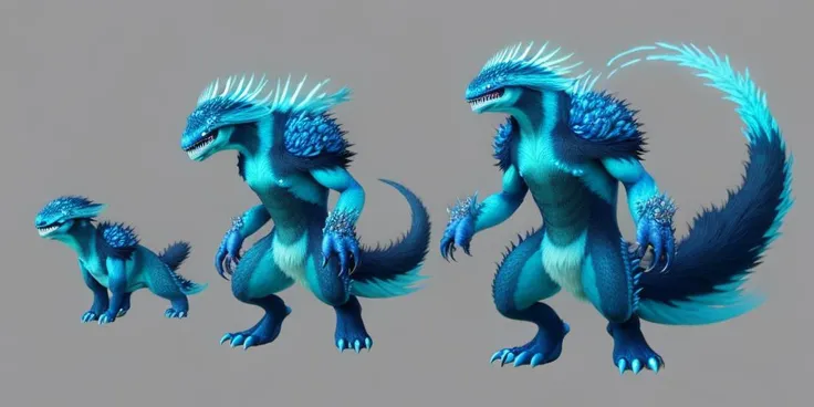 ((monsterevolution)),(evolution:1.2),(giant),8k, high quality,highres,best quality, masterpiece,high detail,anthropomorphic fur, ((silavra art style)),3d render ultra detailed of a beautiful animal, ethereal, light rays, particles, beautiful studio soft light, rim light, vibrant detail painting, hell