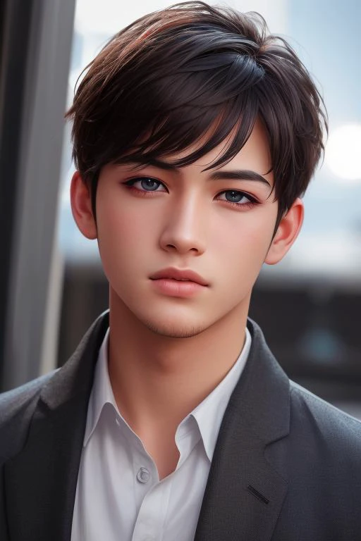 1boy, male focus, mature, close up, dramatic lighting, photorealism, photorealistic, realism, realistic, (best quality, high quality:1.3)