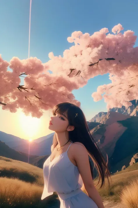 1girl, attractive Physically based render, desolate grass and Supernova in background, behance, establishing shot of a Daring [Hairy:Tasteful:2] ("Un-break my heart, say you'll love me again.":1.3) , Alien Kings Canyon National Park in background, at Dawn, deep focus, (stylized by Alec Soth:0.9) , (Ruan Jia:1.1) , Illustration, Fairy-Tale, Cloudpunk, broad lighting, F/14, Pastel Colors, Ebru, Liminal dream, most beautiful artwork in the world, Best quality, pleasant