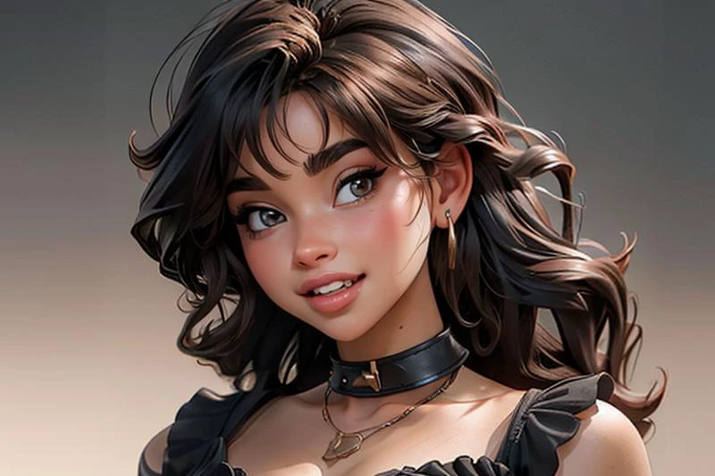 S239_AliyaKiss,<lora:20231230-1703916031755-0017_1:0.4> gothic, long black dress,collar,
top down view,,bokeh,dark theme,soothing tones,muted colors,high contrast,(natural skin texture, hyperrealism, soft light, sharp),(close-up shot)
<lora:kinsey:1> <lora:Dreamyvibes artstyle SDXL - Trigger with dreamyvibes artstyle:0.6> Dreamyvibes Artstyle <lora:Rembrandt Lighting Style:0.8> Rembrandt Lighting Style