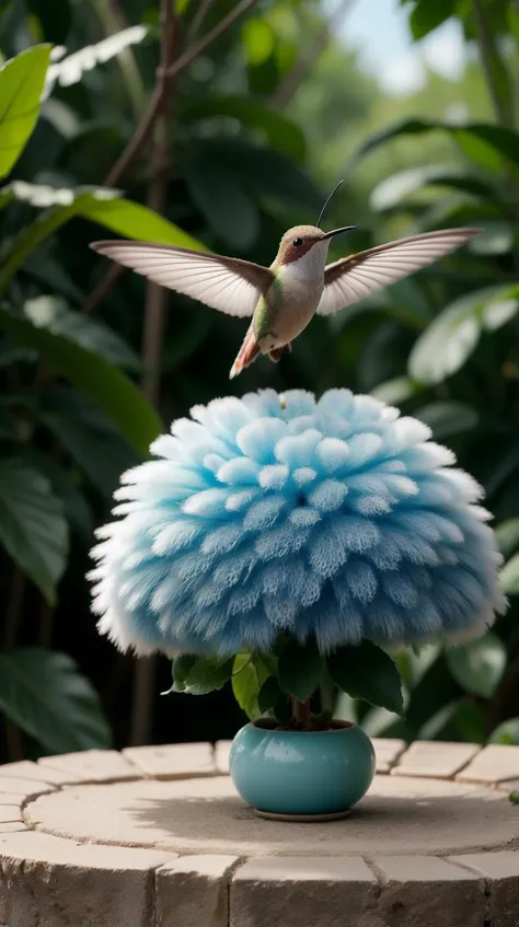 RAW photo,  <lora:FurryStyle:1> FurryStyle a hummingbird feeding from a flower, both formed from a splash of watercolors <lora:add_detail:0.5>  Intricate details