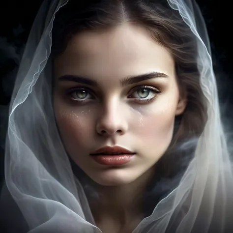 A woman's face appearing like a faint ethereal whisper of light in a dense fog, diffuse, glowing, moonlight,
illusionix
<lora:illusionix:1>