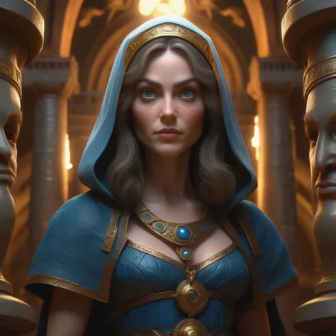 (masterpiece:1.4), best quality, ultra high res, cinematic lighting, 8k uhd, soft light, high quality,
a large breasts female sorcerer, inside an ancient temple with intricate decoration, (full body:1.6), detailed face and eyes,
(style of Leonardo da Vinci, style of Craig Davison:1.2)
<lora:add-detail-xl:3>