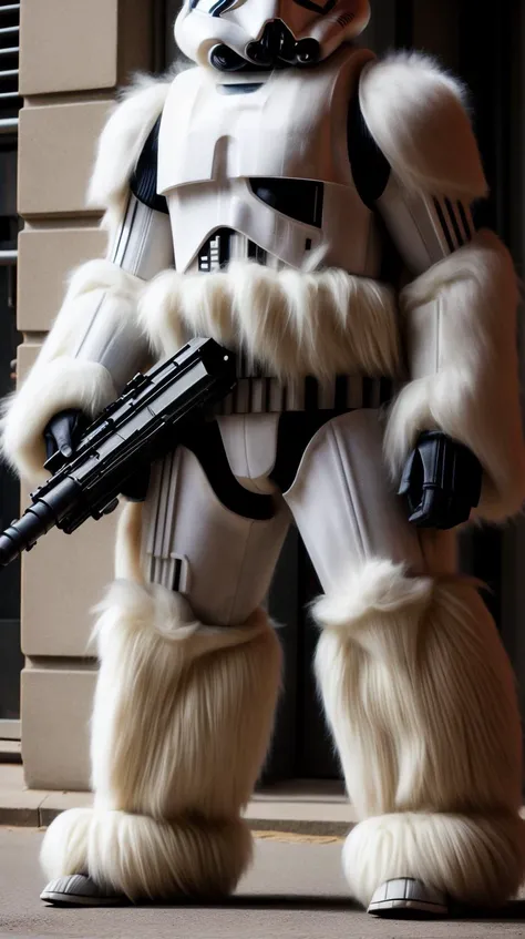 RAW photo, <lora:FurryStyle:1> FurryStyle stormtrooper <lora:add_detail:0.5> Intricate details