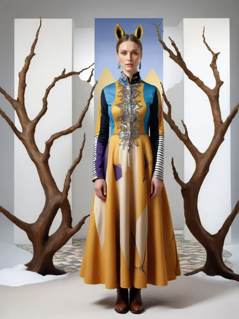 wild west style, (Rough Painting:1.3) of (Realistic:1.3),(Amusing:1.3) Dark Yellow, infused,neat,elite, intricate, symmetric, polygon, interconnected regions, Silver, Bronze, Amethyst, Mosaic, Regular pattern, Animal, Ring, Object, Branches, embroidery, glass, crystal, a picture of a city, Eduard von Grützner, logo, concept art, german romanticism Tundra: Cold, treeless regions with permafrost and low vegetation.,Stripes: Distinctive linear markings found on animals like zebras and tigers.,Kirtle: A gown or outer petticoat worn by women, often laced at the sides., <lora:NAI Smooth Boys Style SDXL_LoRA_20r_20e_8i_nr32_a16_Pony Diffusion V6 XL:1>,(by Artist Enki Bilal:1.3),(Aestheticism:1.3),(Kodak Ektar:1.3), the old west, historical, rustic, the wild west