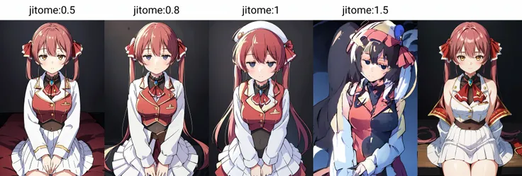 (masterpiece, best quality), intricate details,
1girl, <lora:marine1-000004 (numeratic):0.8> marinedef, marinernd,
<lora:jitome:0.5> jitome, empty eyes, expressionless,