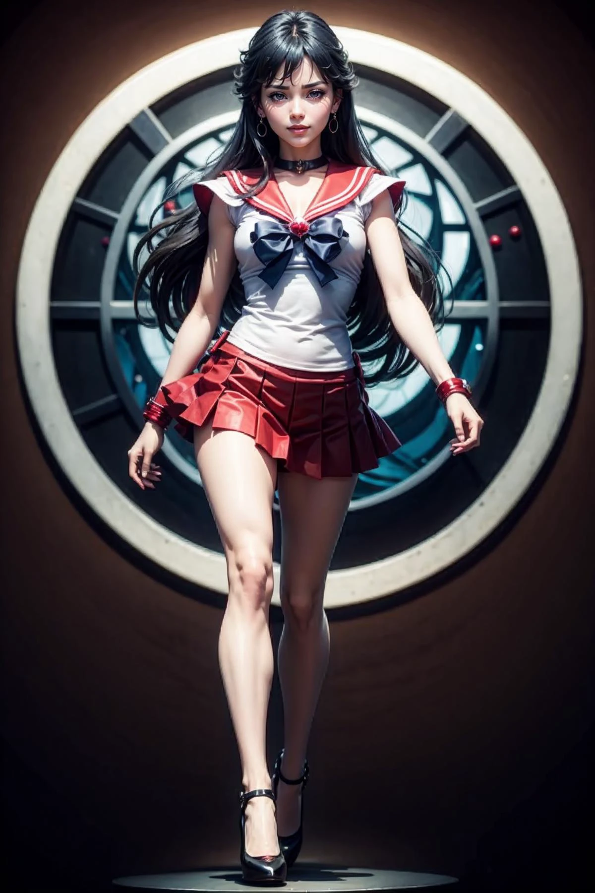 ,<lora:Dhevv-AncientTotemStyle-Stone-RSD1.5:0.7>, sailor_mars,<lora:sailor_mars:0.9>