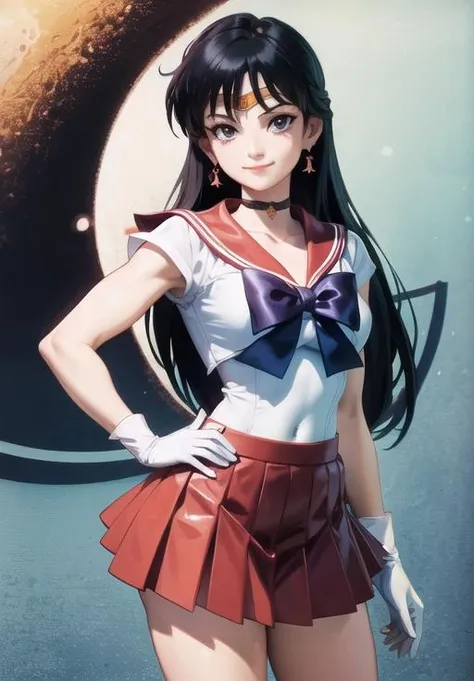 <lora:sailor_mars:0.8>, sailor_mars, smirk,, (masterpiece, best quality, detailed:1.3)