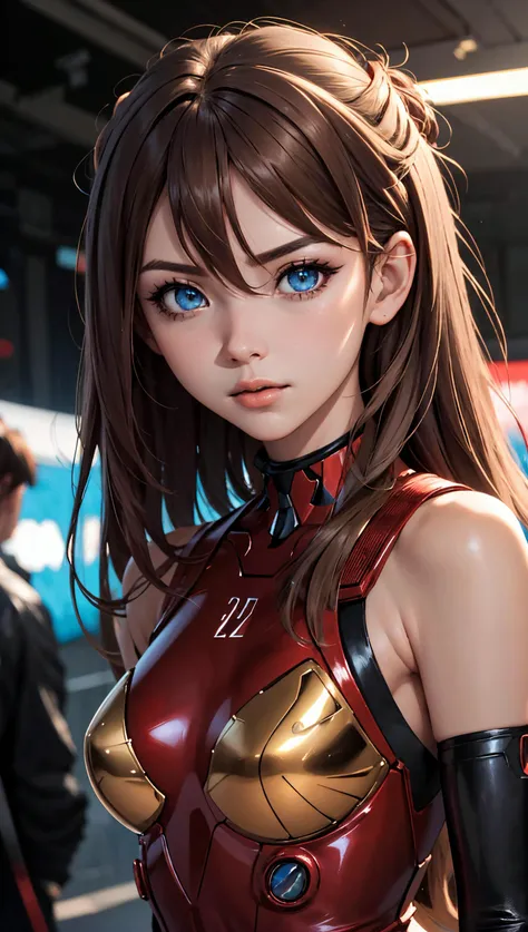 (professional photography, dutch angle, sharp focus), souryuu_asuka_langley, mature female, hair between eyes, long brown hair, blue eyes, (detailed face and eyes):1.2, remarkable eye color, perfect grd_body, red dress, unitard, elbow gloves, candid pose, cinematic scene, cyberpunk japan ocean view, <lora:souryuu_asuka_langley:0.8> , <lora:grd:0.4>,